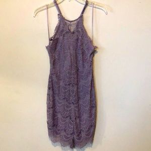 Lavender free people dress